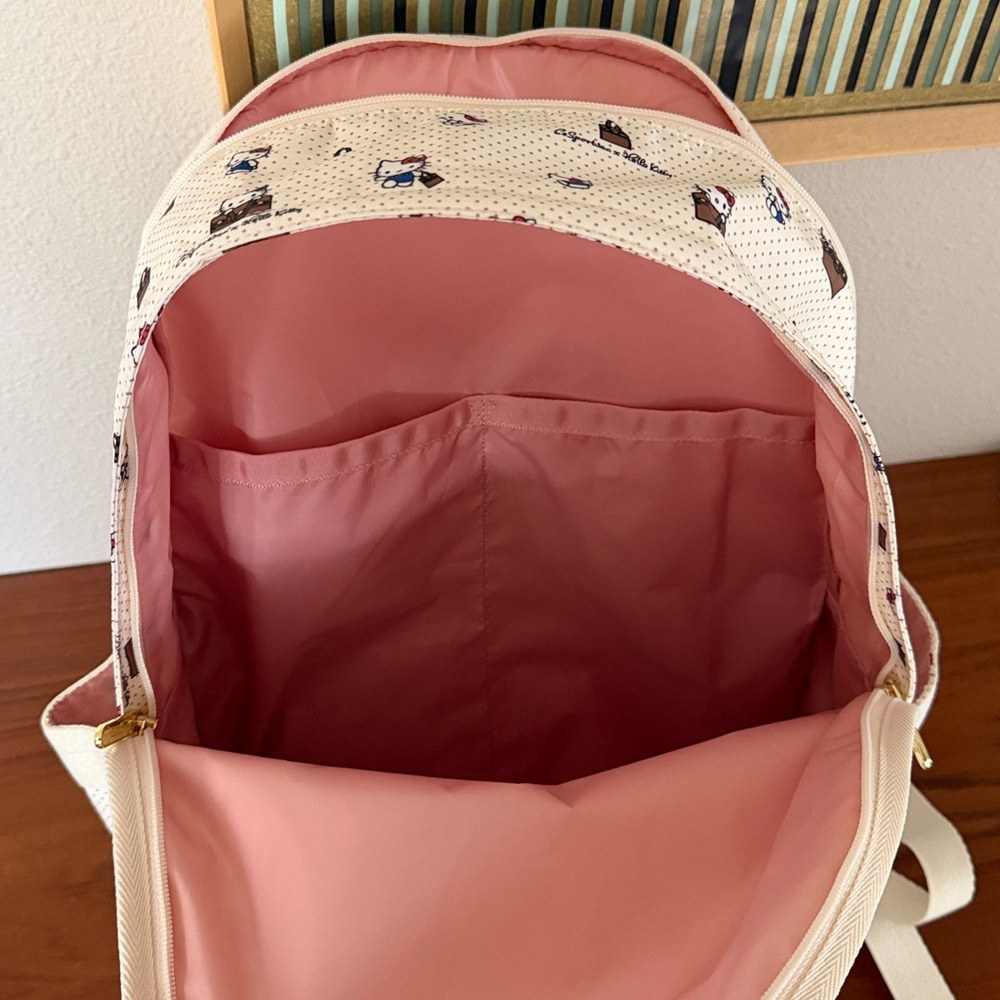 Hello Kitty x LeSportsac 50th anniversary backpack NWT - Picture 5 of 5